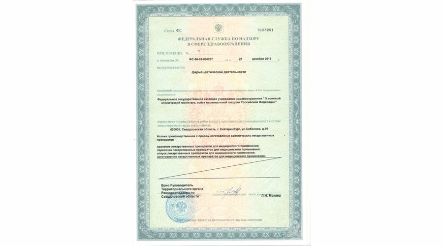Лицензии